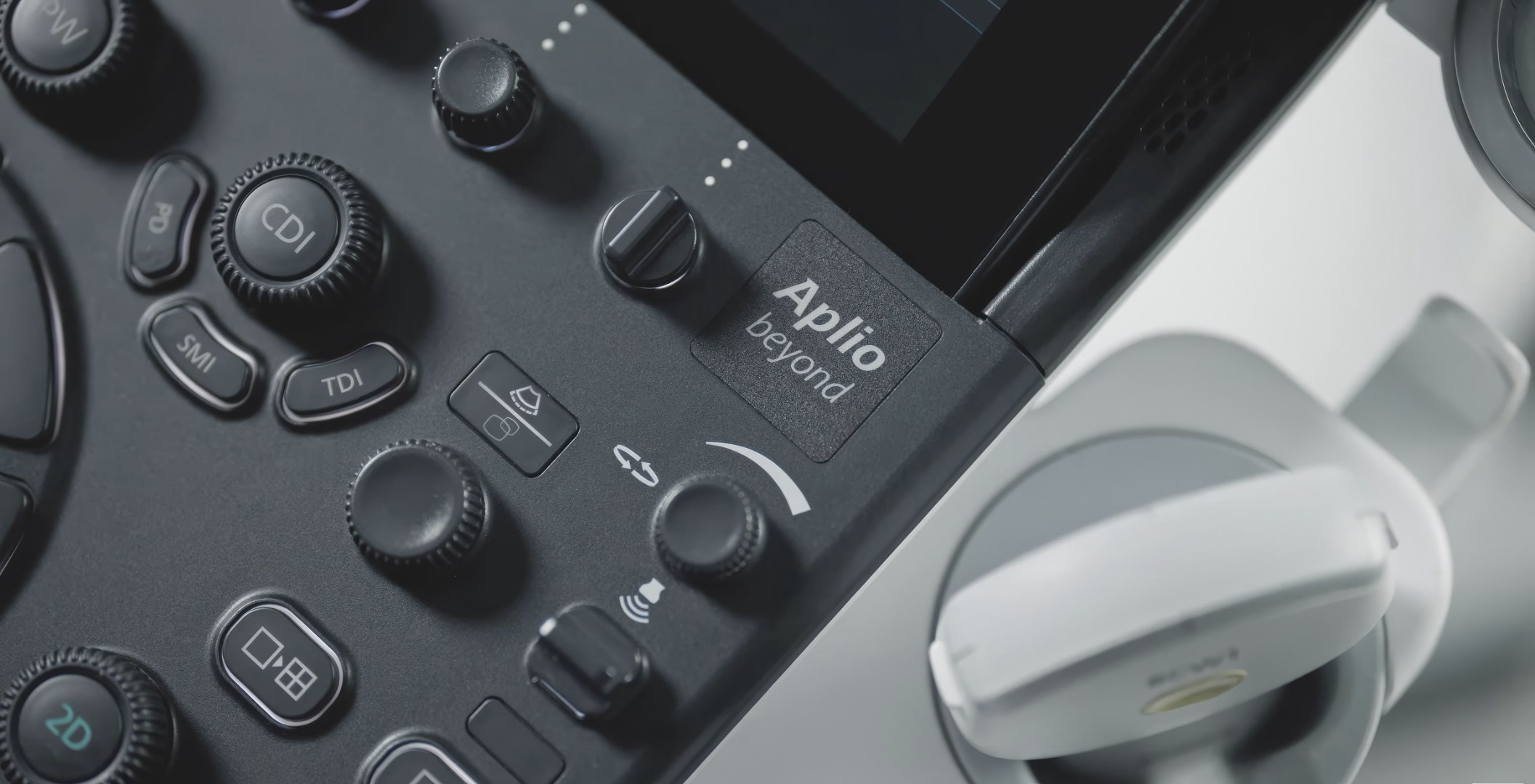 Canon Aplio beyond – Bedienkonsole des hochauflösenden Ultraschallsystems